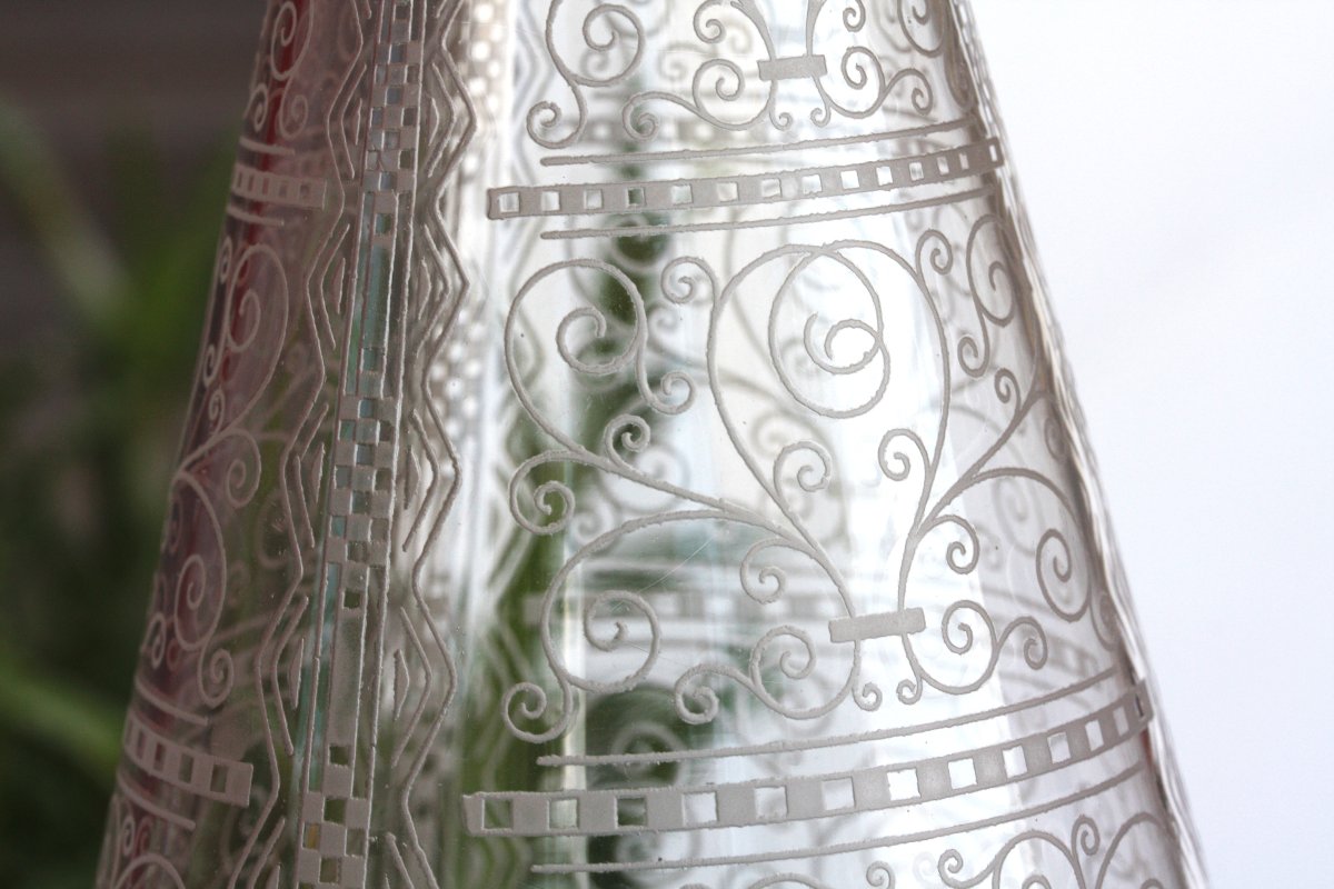 Carafe à apéritif en cristal de Baccarat modèle Lido-photo-8