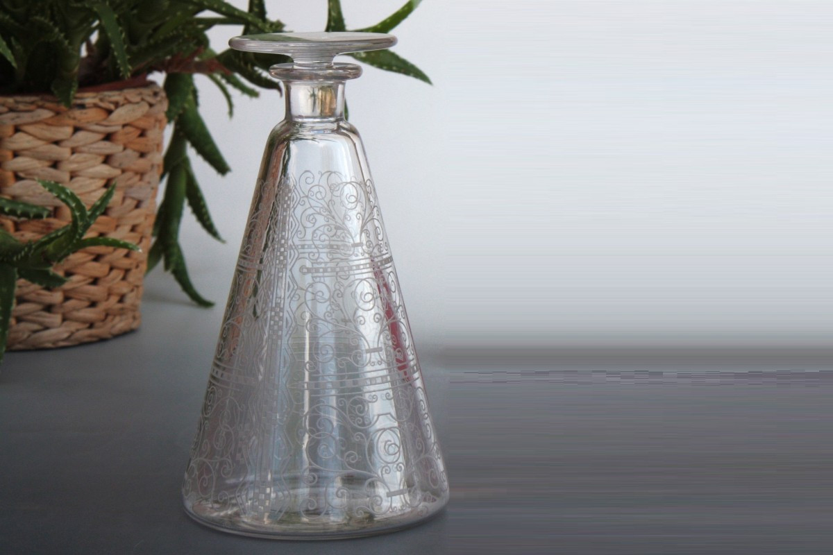 Carafe à apéritif en cristal de Baccarat modèle Lido