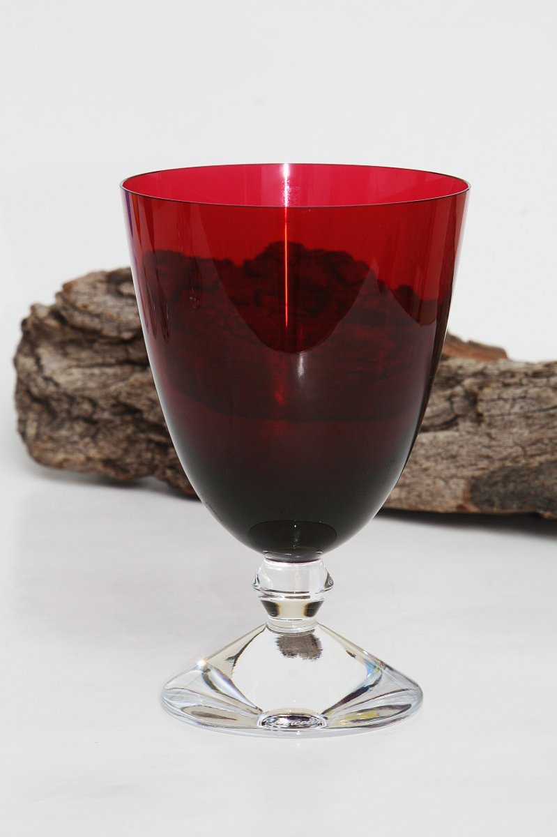 Set de 6 verres à vin du Rhin en cristal de Baccarat modèle Vega-photo-4