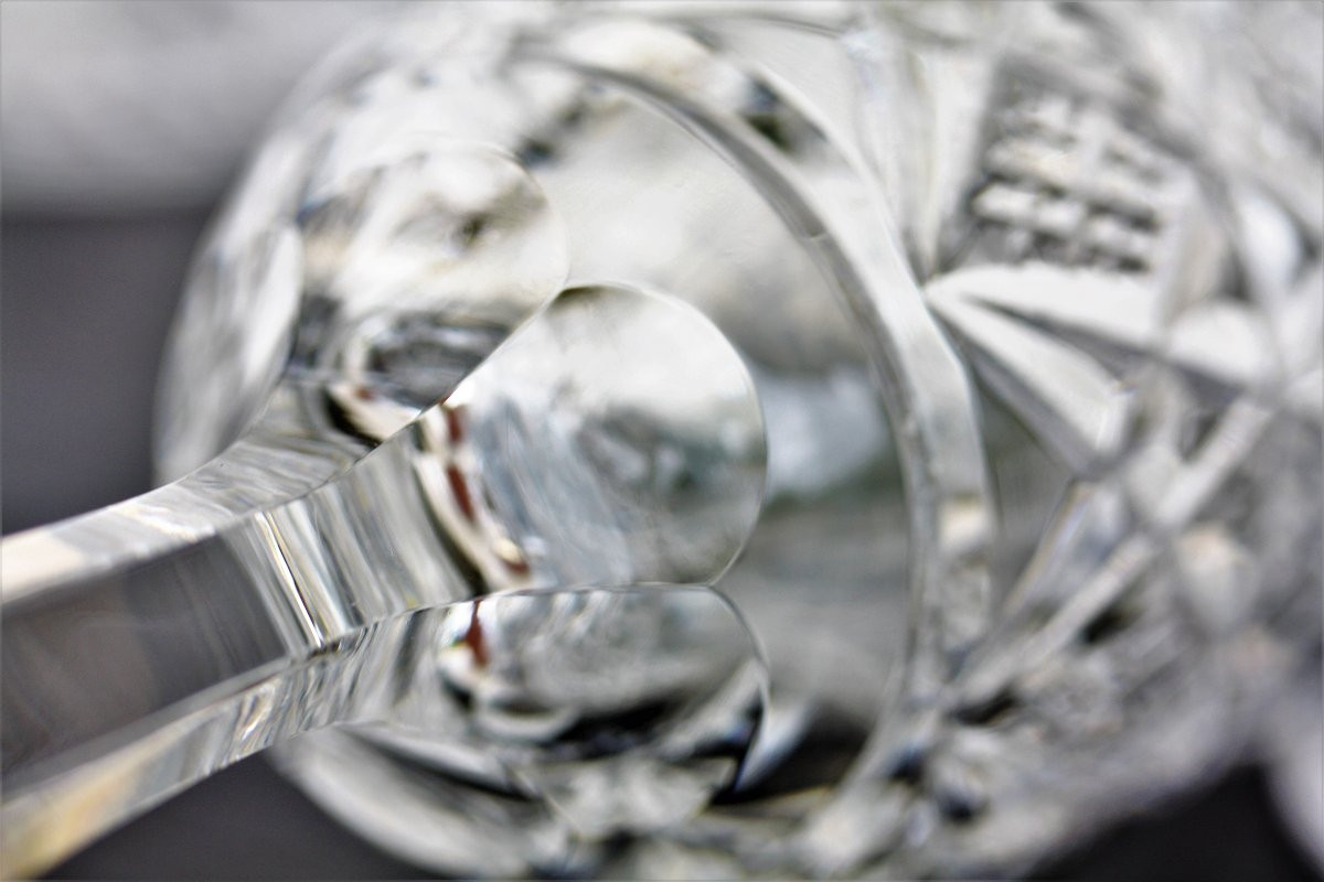 Set de 6 flûtes à champagne en cristal de Baccarat, modèle Colbert-photo-4