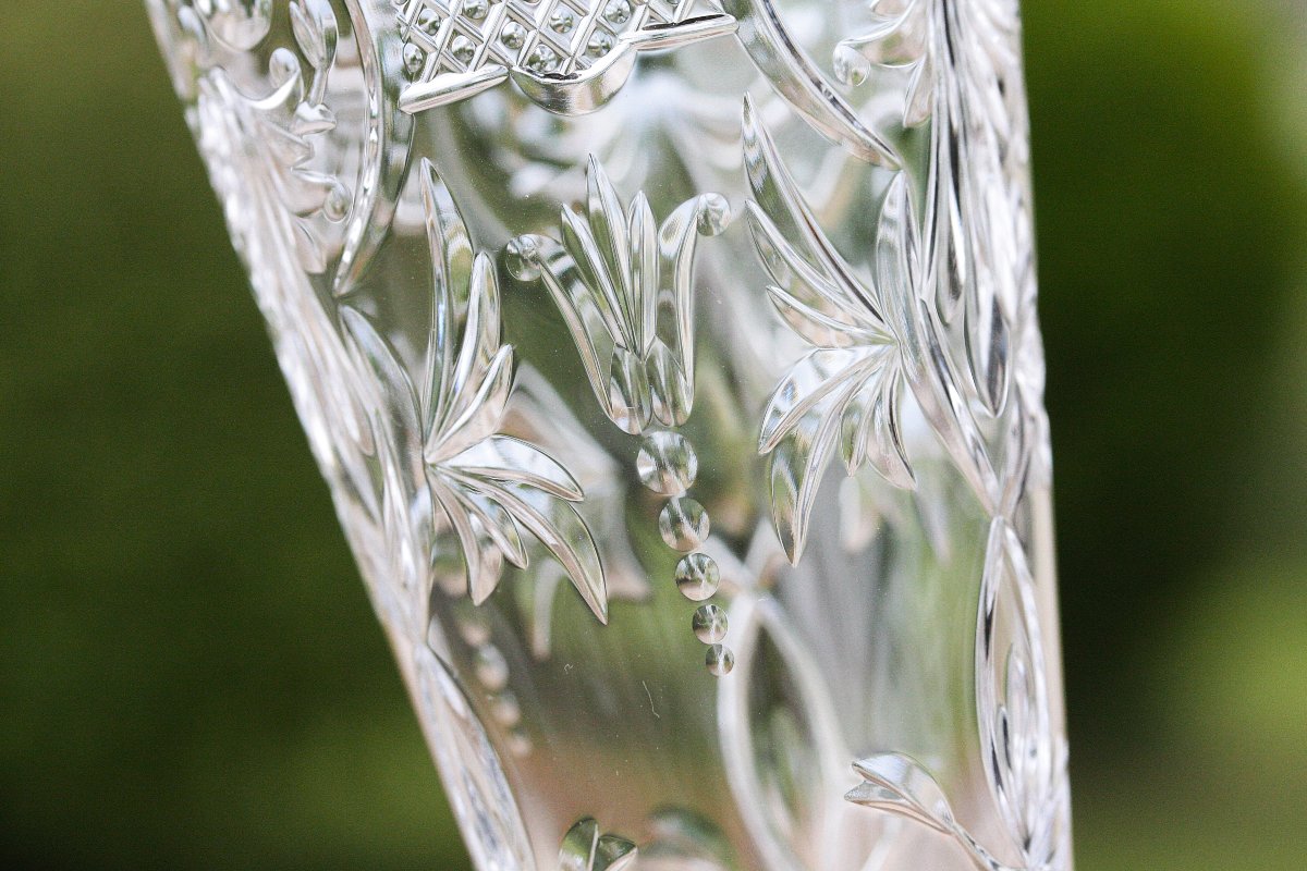Set de 6 flûtes à Champagne en cristal de Baccarat modèle Marennes-photo-3