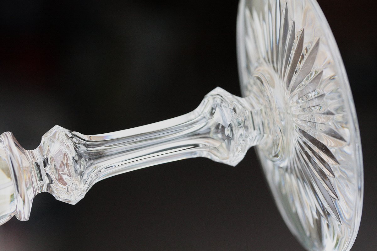 Set de 6 flûtes à Champagne en cristal de Baccarat modèle Marennes-photo-7