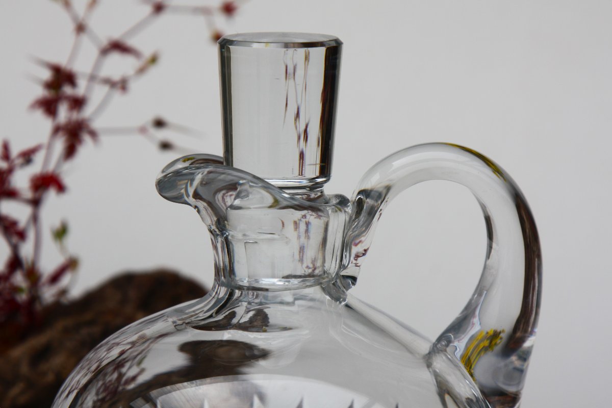 Baccarat Crystal Whiskey Decanter, Air France Model-photo-3