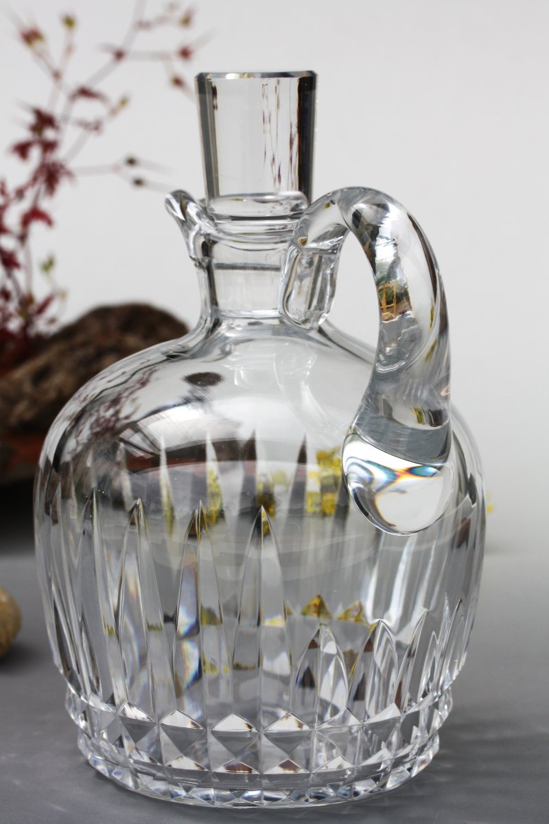 Baccarat Crystal Whiskey Decanter, Air France Model-photo-1