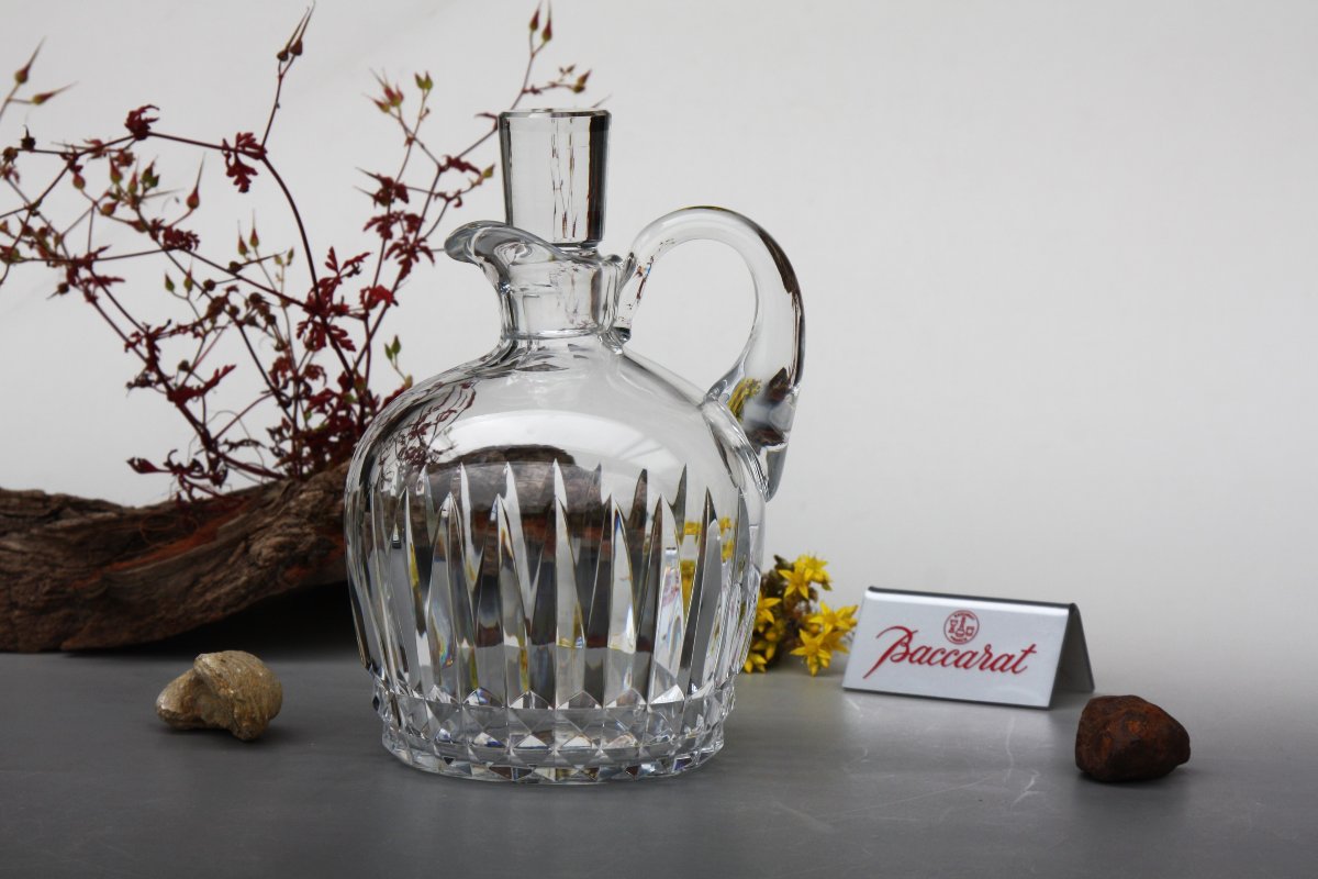 Baccarat Crystal Whiskey Decanter, Air France Model