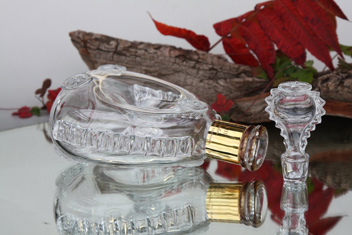 Baccarat Crystal Cognac Decanter, Louis XIII Model, For Rémy Martin-photo-3