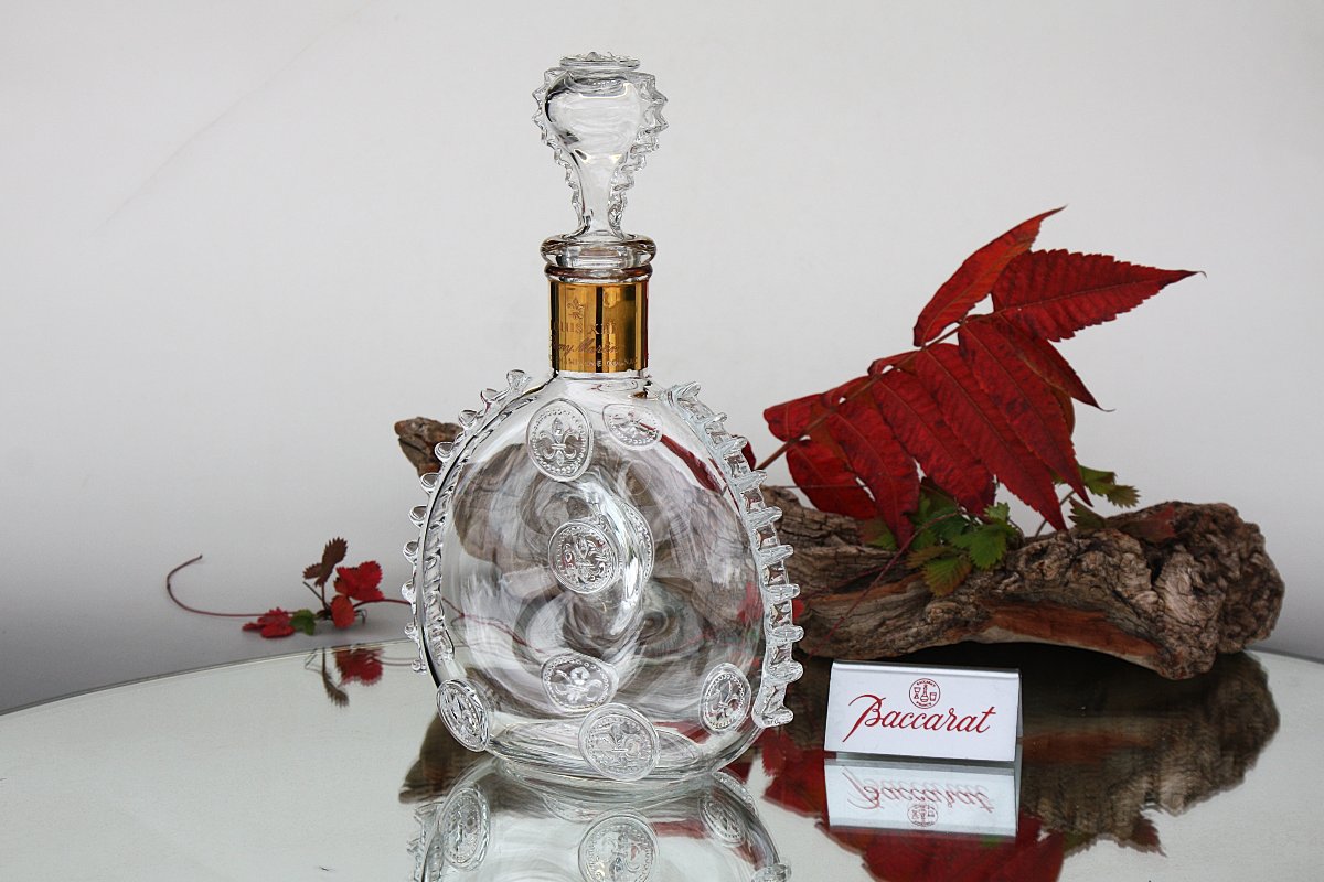 Baccarat Crystal Cognac Decanter, Louis XIII Model, For Rémy Martin-photo-3