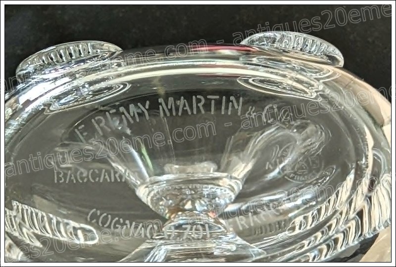 Baccarat Crystal Cognac Decanter, Louis XIII Model, For Rémy Martin-photo-8