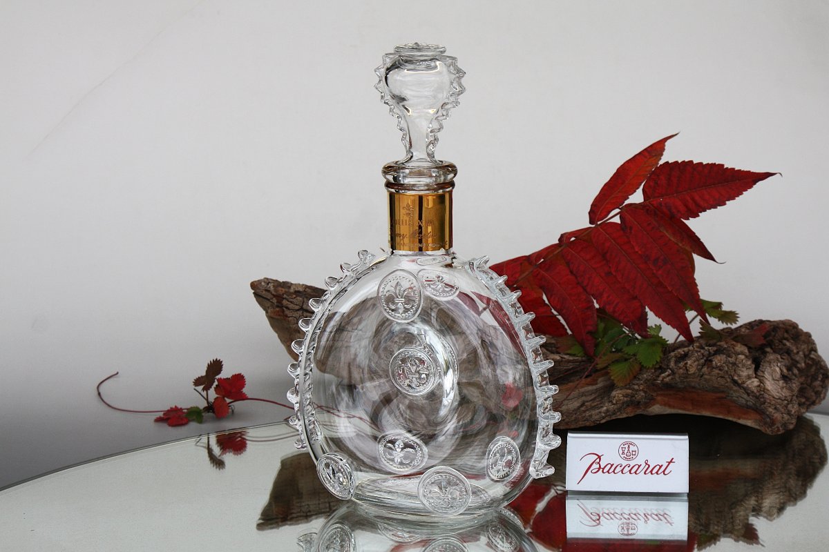 Proantic: Baccarat Crystal Cognac Decanter, Louis XIII Model, For Rémy