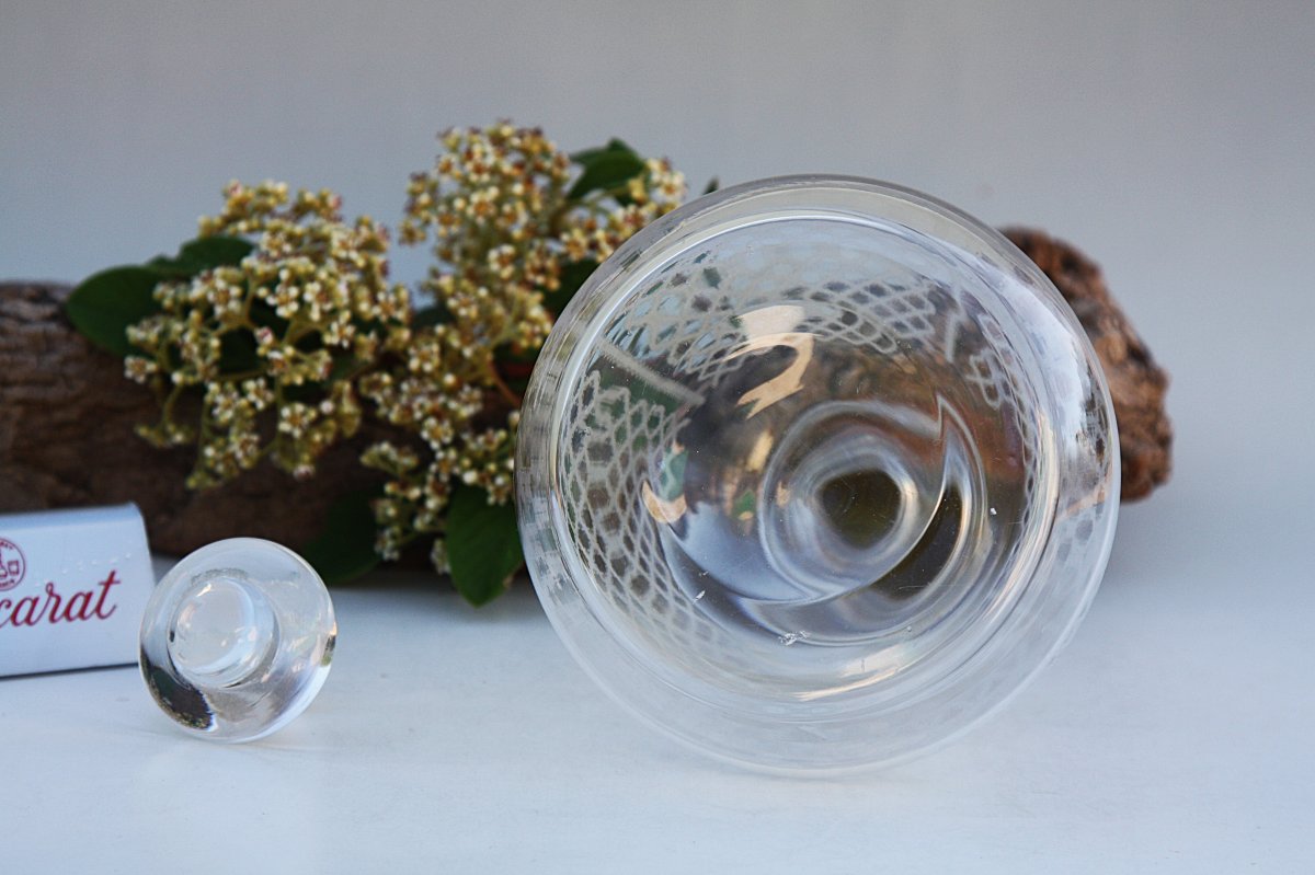 Carafe à vin en cristal de Baccarat modèle Bruxelles-photo-6