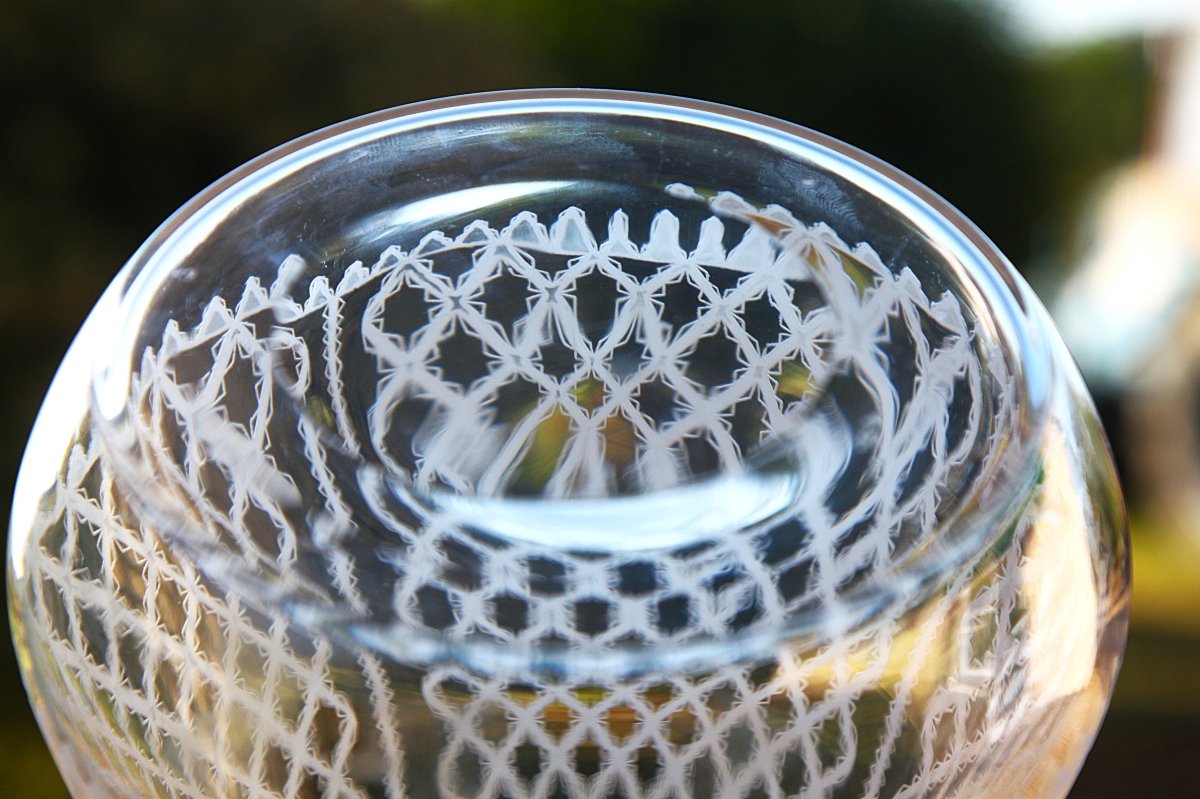 Carafe à vin en cristal de Baccarat modèle Bruxelles-photo-7