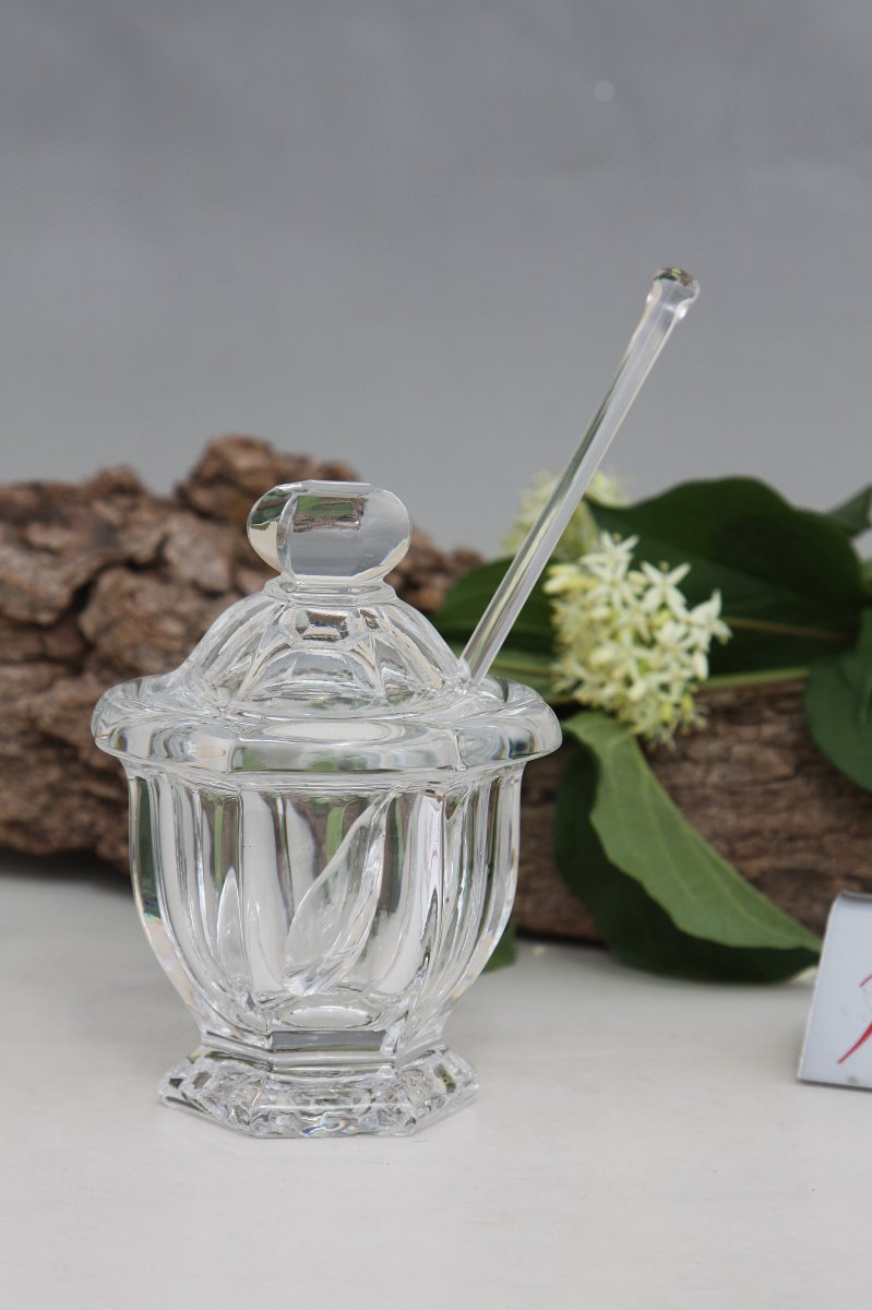 Moutardier en cristal de Baccarat modèle Harcourt Missouri-photo-3