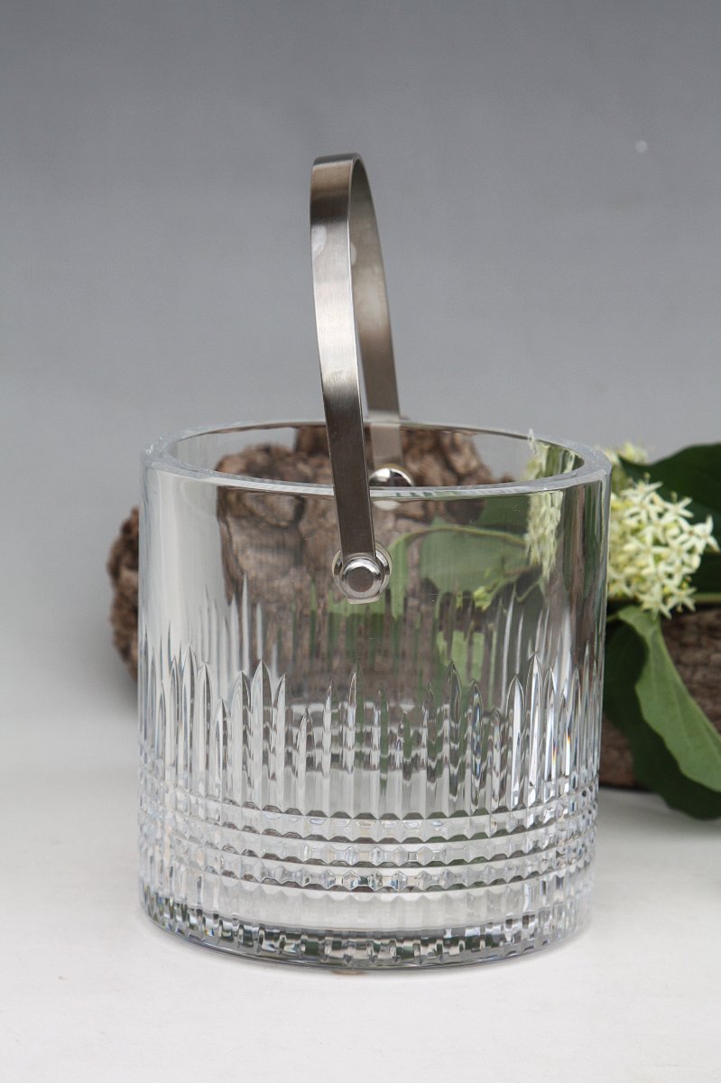 Seau à glace en cristal de Baccarat modèle Nancy-photo-2
