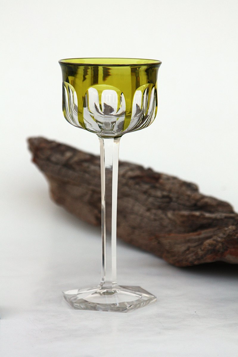 Verre à Vin Du Rhin En Cristal De Baccarat, Modèle Malmaison-photo-3