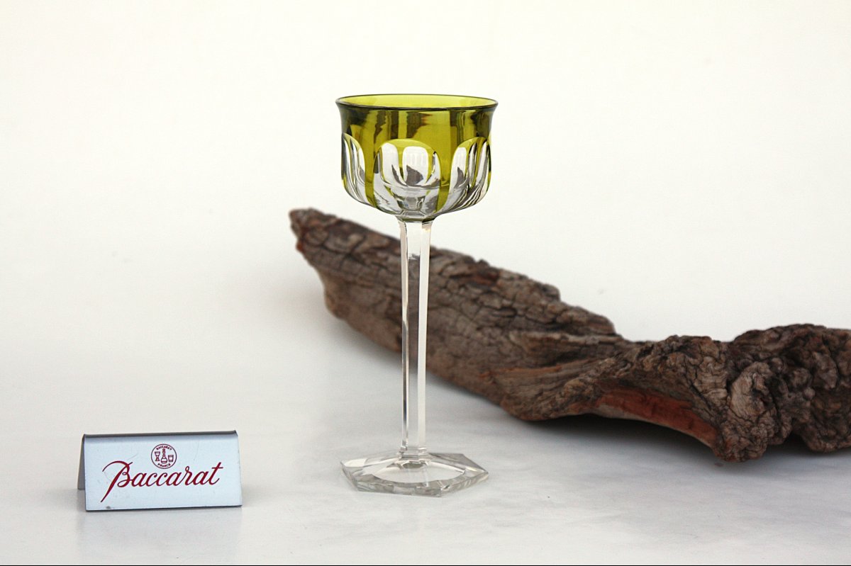 Verre à Vin Du Rhin En Cristal De Baccarat, Modèle Malmaison