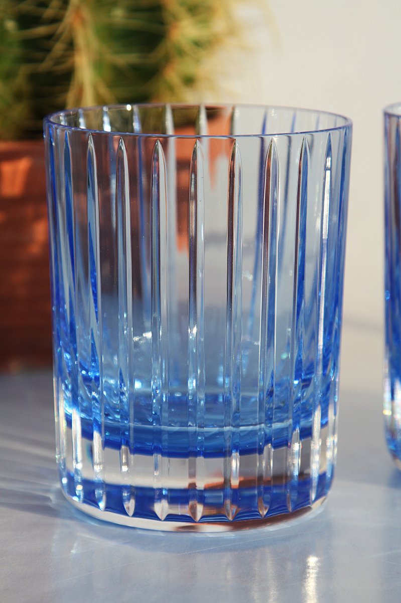 Set de 2 verres à whisky en cristal de Baccarat modèle Harmonie-photo-3
