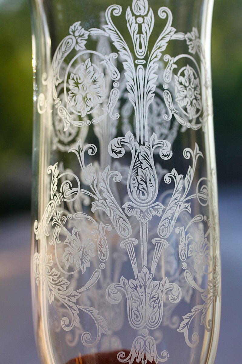 Flambeau à verrine en cristal de Baccarat, modèle Médaillon-photo-6