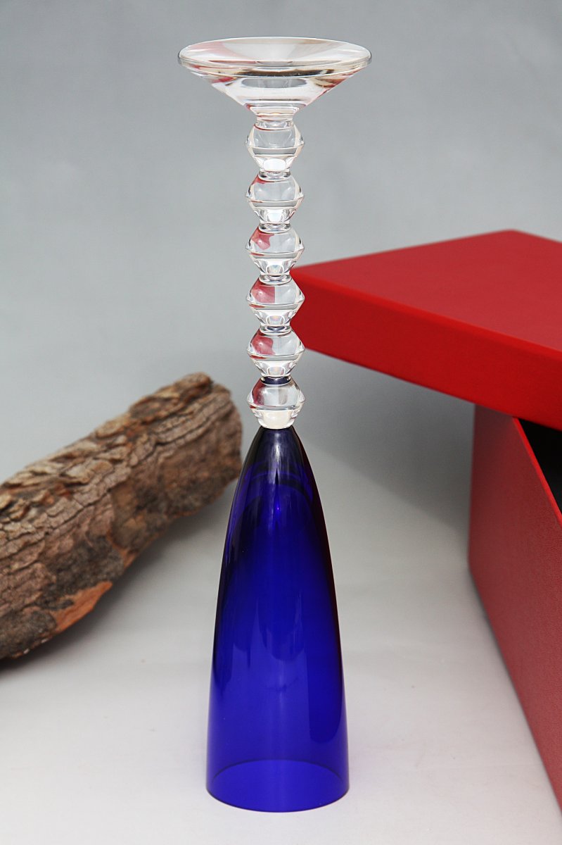 Flûte à Champagne en cristal de Baccarat modèle Vega-photo-1