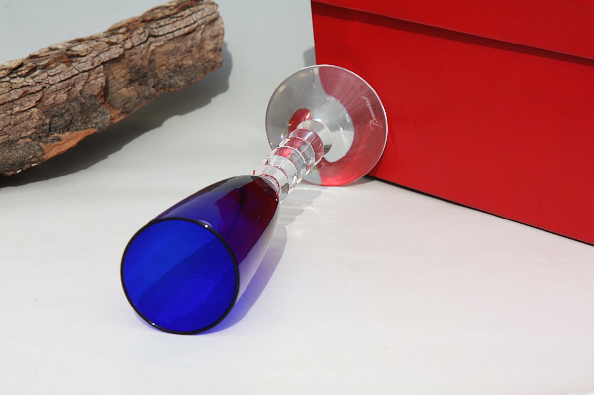 Flûte à Champagne en cristal de Baccarat modèle Vega-photo-2