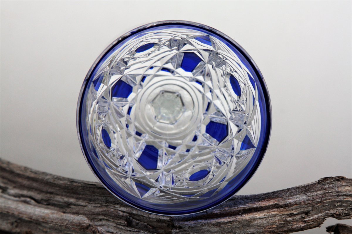 Set de 6 verres à vin du Rhin en cristal de Baccarat modèle Lagny-photo-7