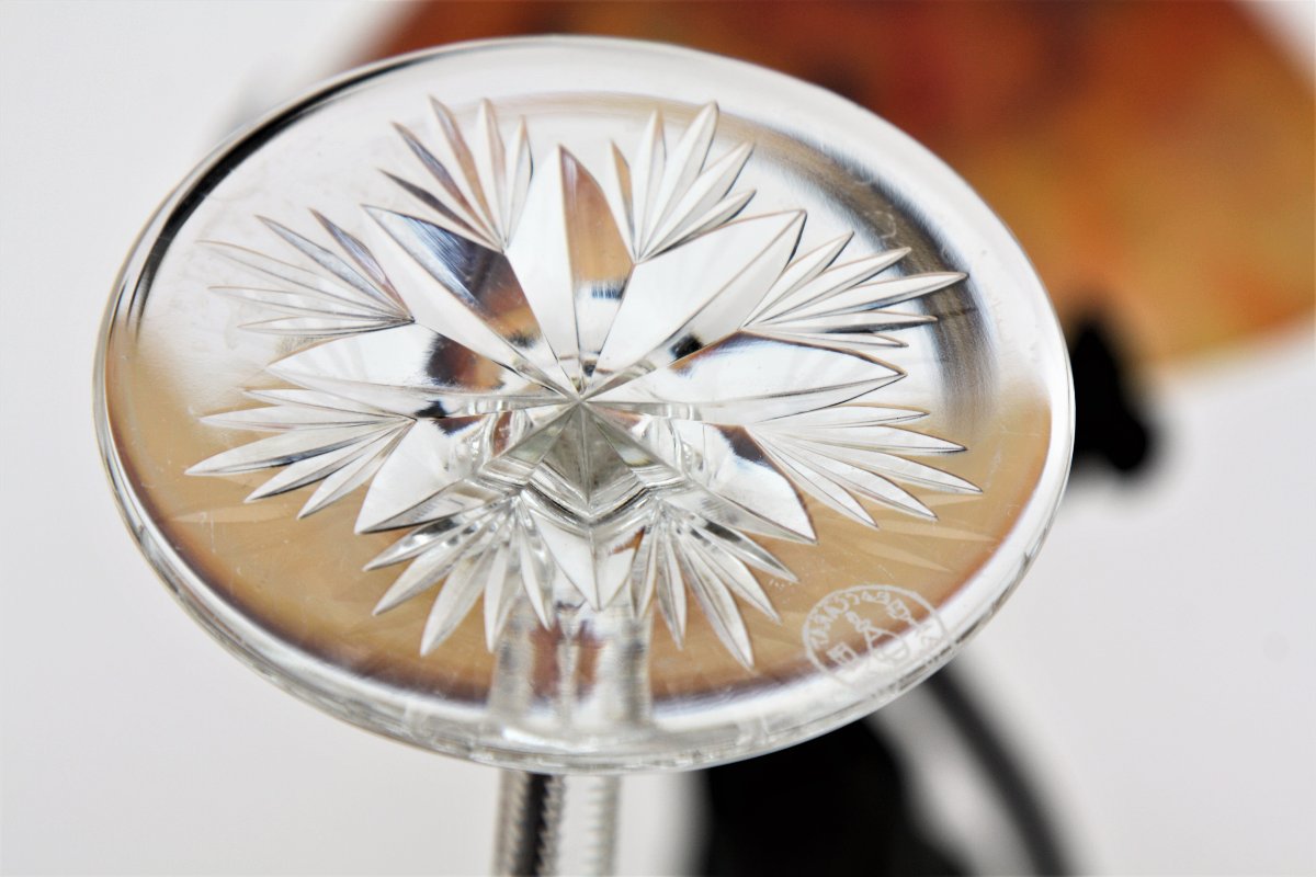 Baccarat Crystal Roemer Glass, Lagny Mousse Model-photo-2