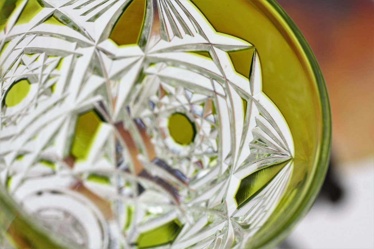 Baccarat Crystal Roemer Glass, Lagny Mousse Model-photo-4