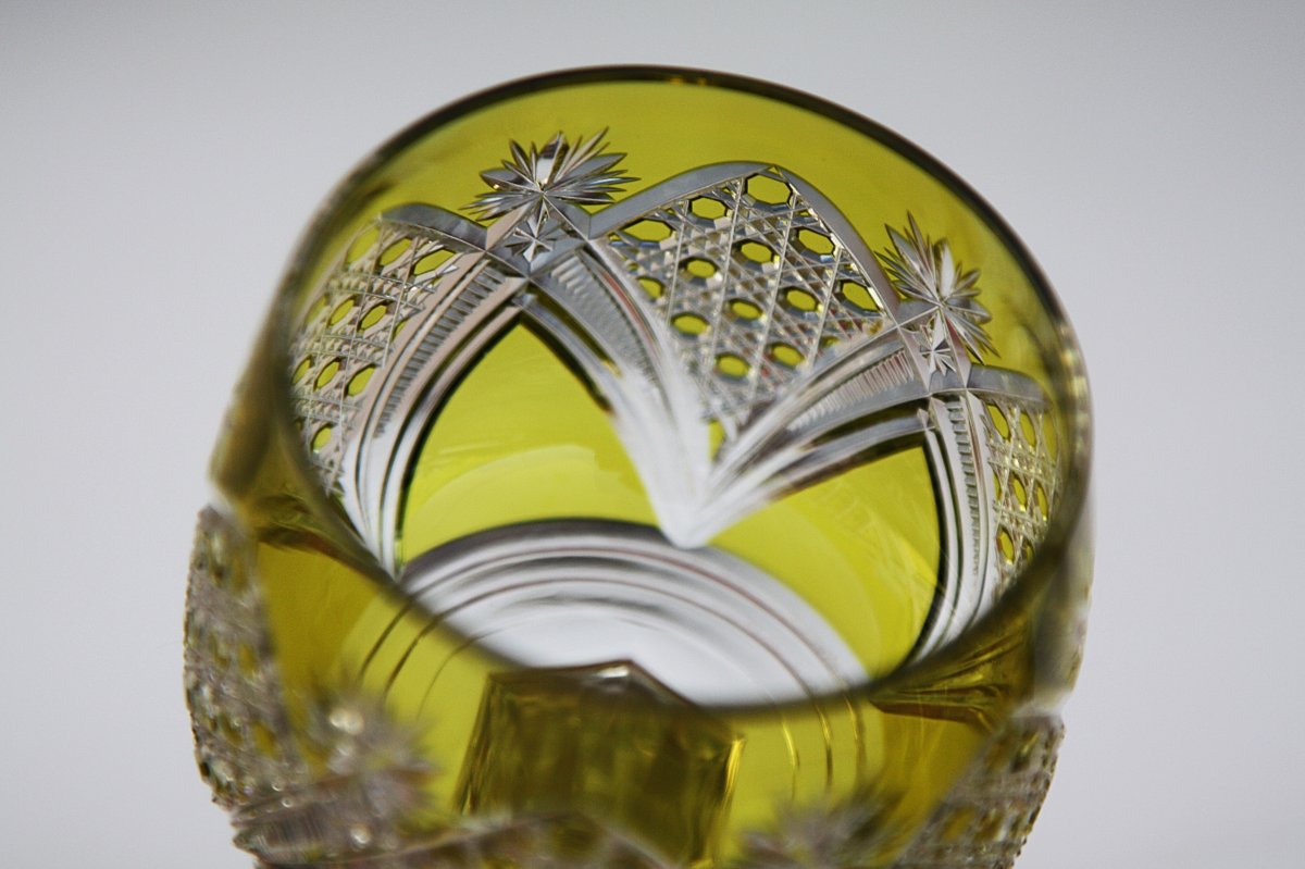 Baccarat Crystal Roemer Glass, Elbeuf Model-photo-2