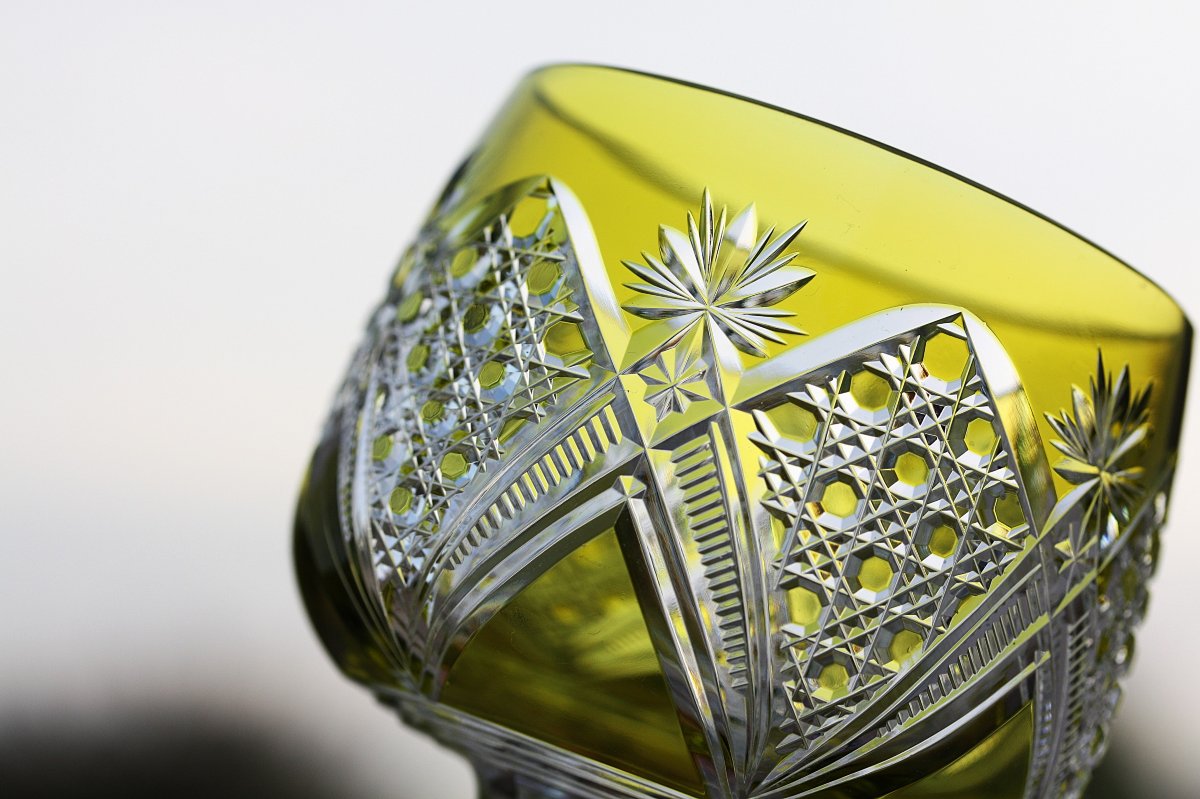 Baccarat Crystal Roemer Glass, Elbeuf Model-photo-2