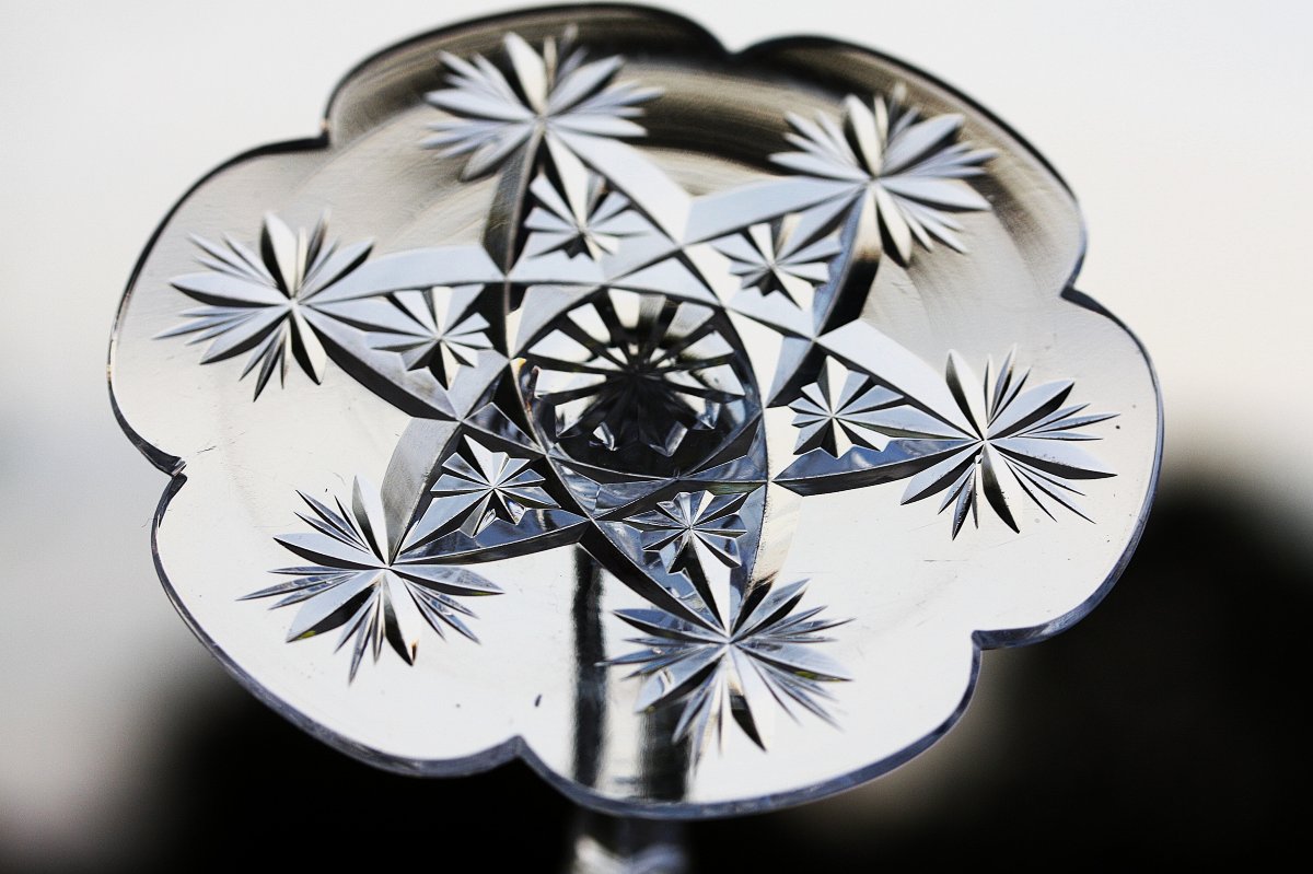 Baccarat Crystal Roemer Glass, Elbeuf Model-photo-8