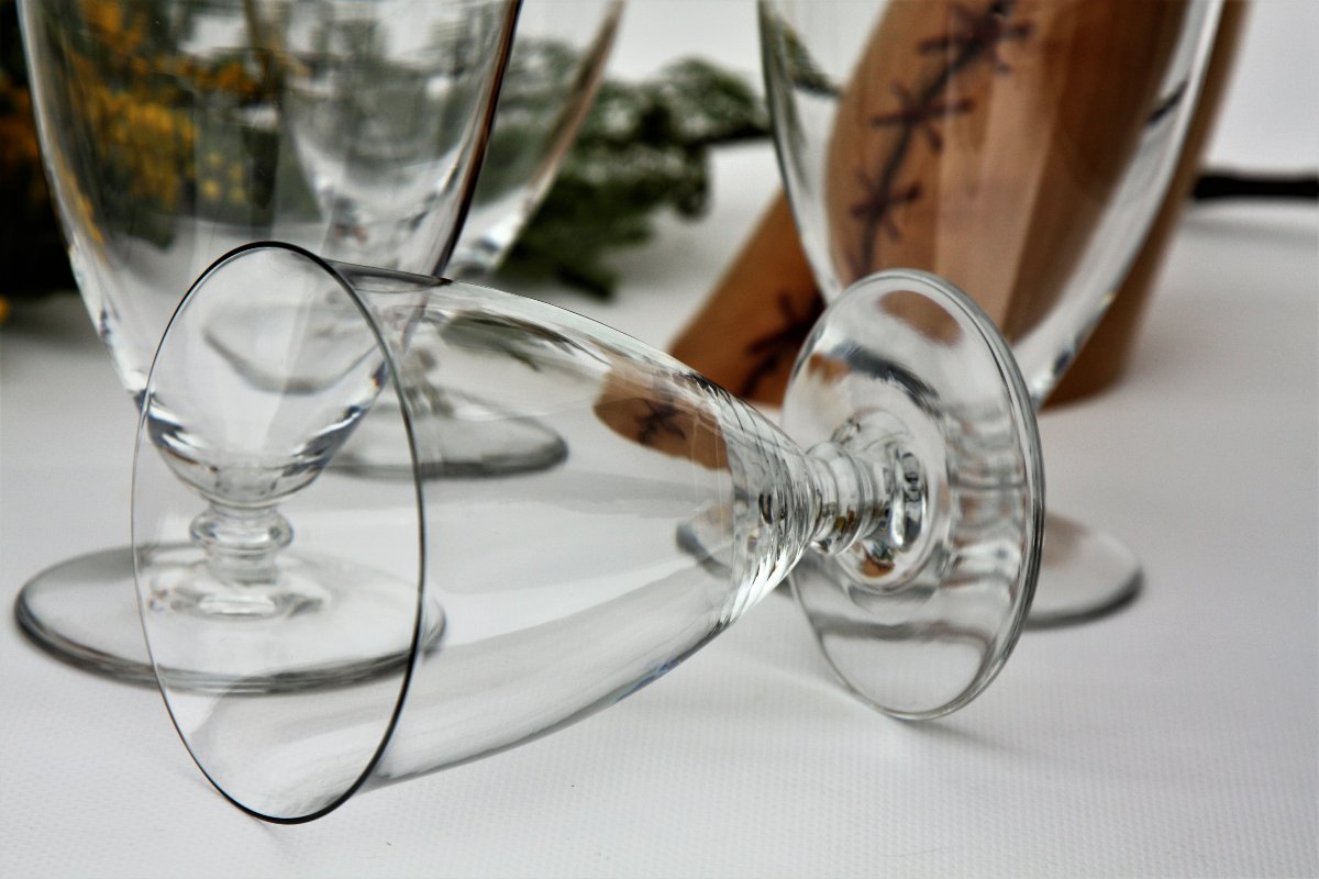 Set de 6 verres à eau en cristal de Baccarat modèle Murcie-photo-2