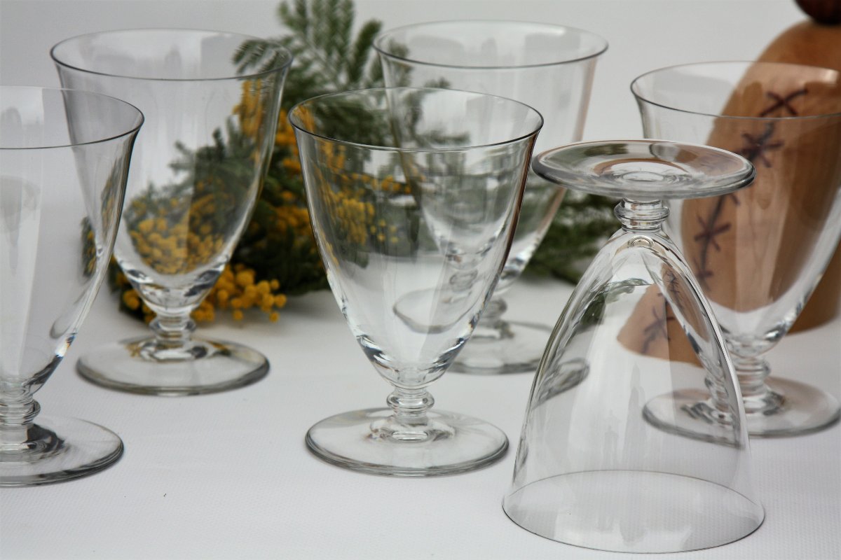 Set de 6 verres à eau en cristal de Baccarat modèle Murcie-photo-4
