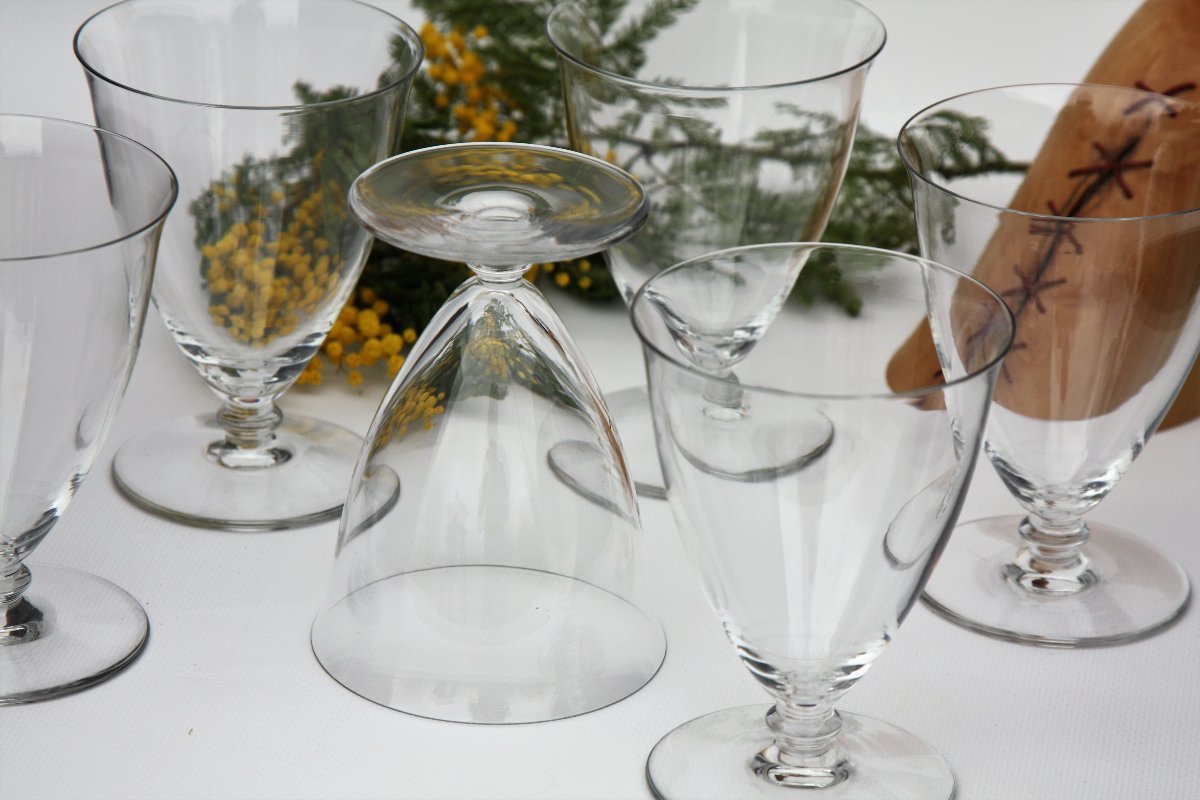Set de 6 verres à eau en cristal de Baccarat modèle Murcie-photo-2