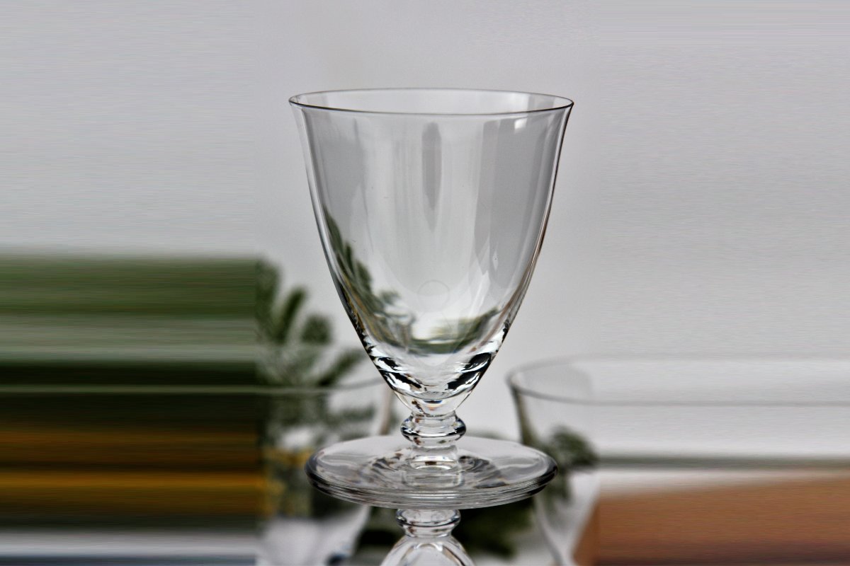 Set de 6 verres à vin n°3 en cristal de Baccarat modèle Murcie-photo-1