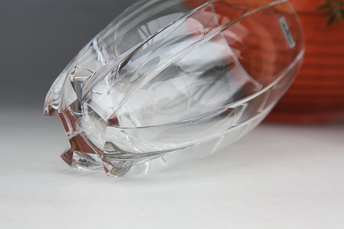 Set de 6 grands verres à whisky en cristal de Baccarat modèle Neptune-photo-3