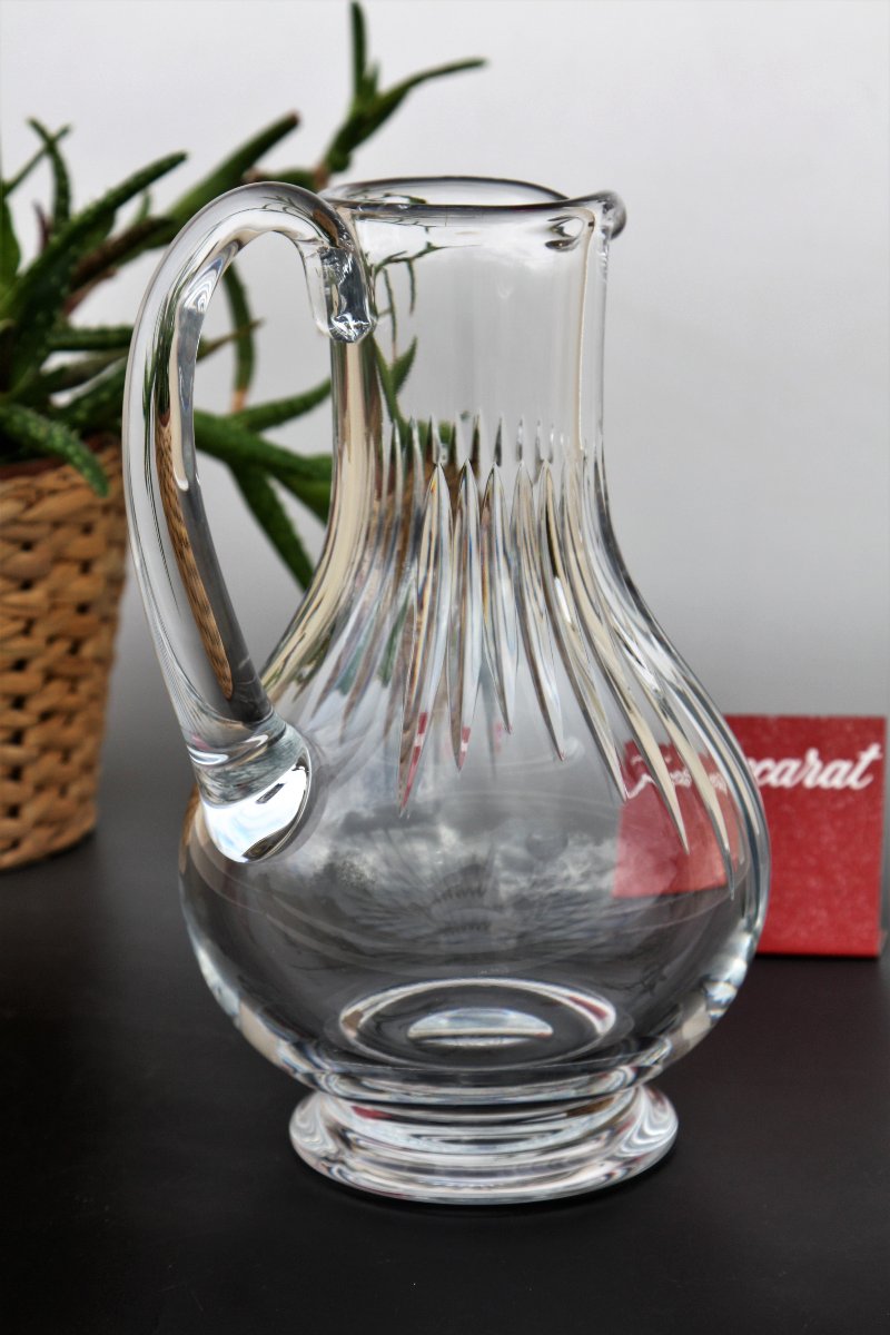 Pichet à eau en cristal de Baccarat, modèle Massena-photo-4
