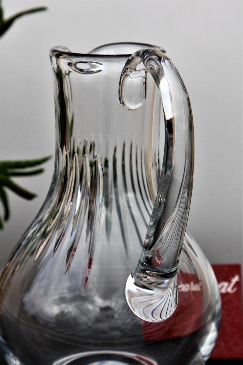 Pichet à eau en cristal de Baccarat, modèle Massena-photo-1