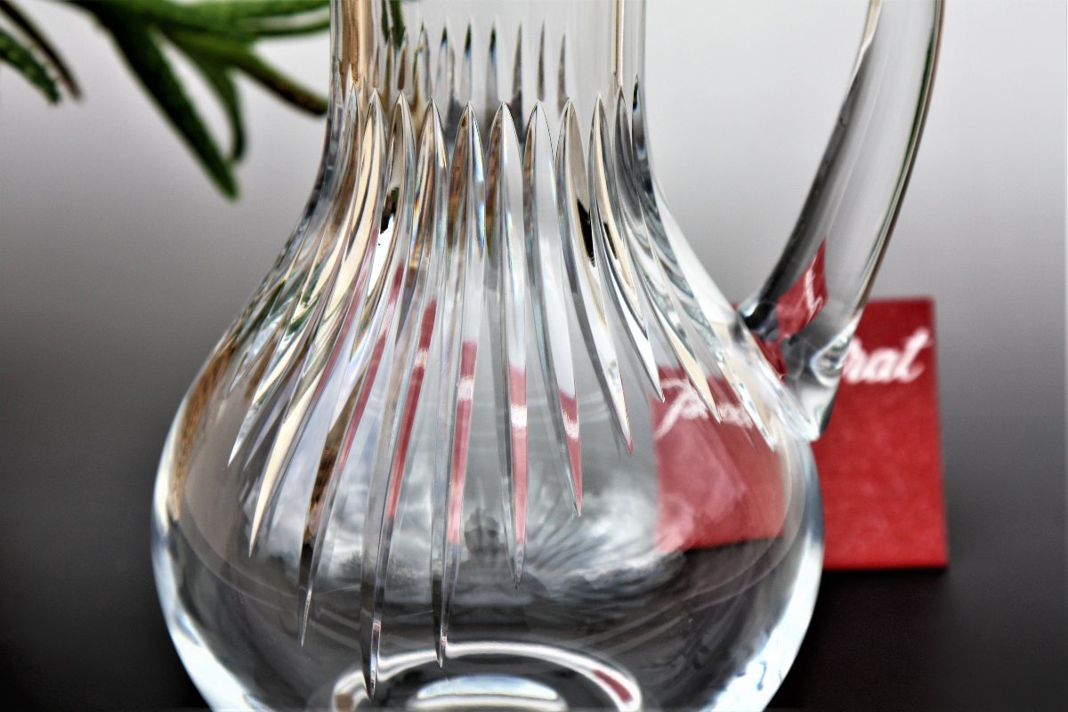 Pichet à eau en cristal de Baccarat, modèle Massena-photo-2