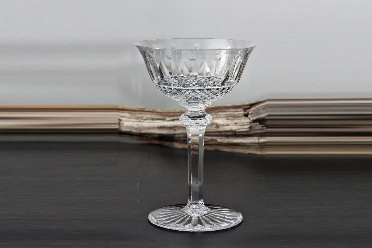 Coupe à Champagne En Cristal de Saint-Louis Modèle Tommy (3 disponibles)