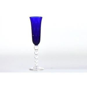 Champagne Flute In St Louis Crystal, Bubbles Model