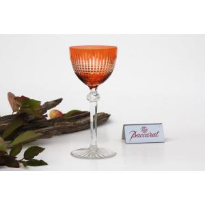 Roemer Glass In Baccarat Crystal, Nancy Dombasle Model, Orange