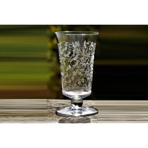Water Glass In Baccarat Crystal, Model Djeddah