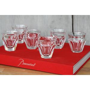 Set Of 6 Shots Goblets In Baccarat Crystal, Harcourt Talleyrand Model