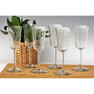 Set de 6 verres à eau en cristal de Baccarat, modèle Leillah