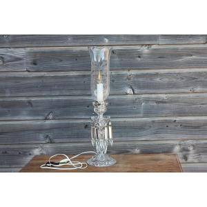Torch In Baccarat Crystal, Médaillon Model