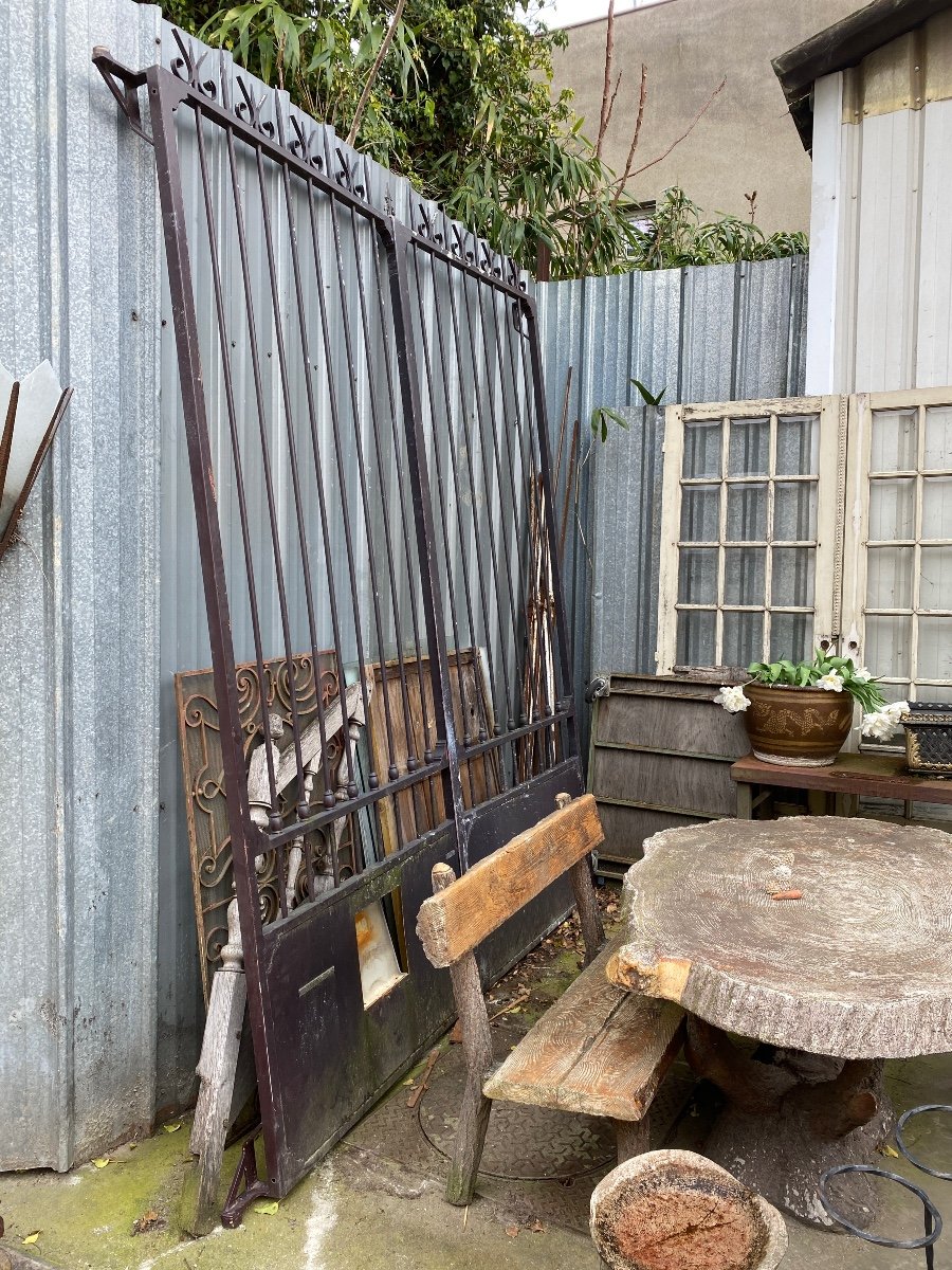 20th Century Metal Entrance Gate-photo-2