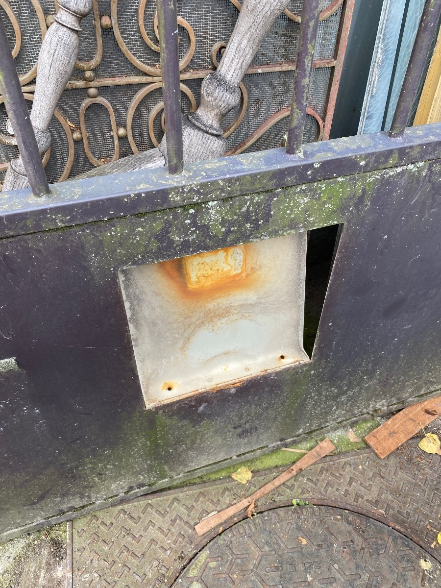 20th Century Metal Entrance Gate-photo-5