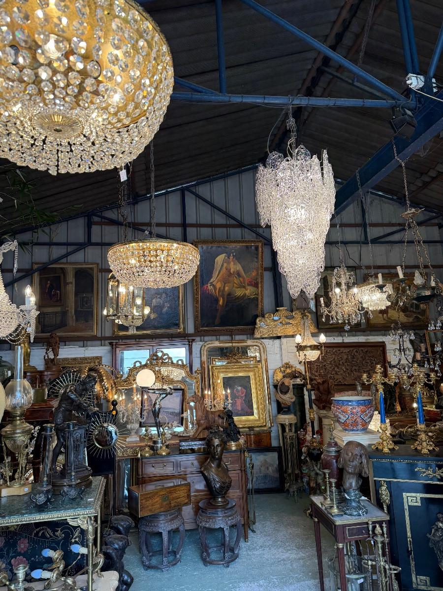 Italian Chandelier In Transparent Glass, Murano Circa 1970, "ragnatela" Model By Mazzega-photo-5