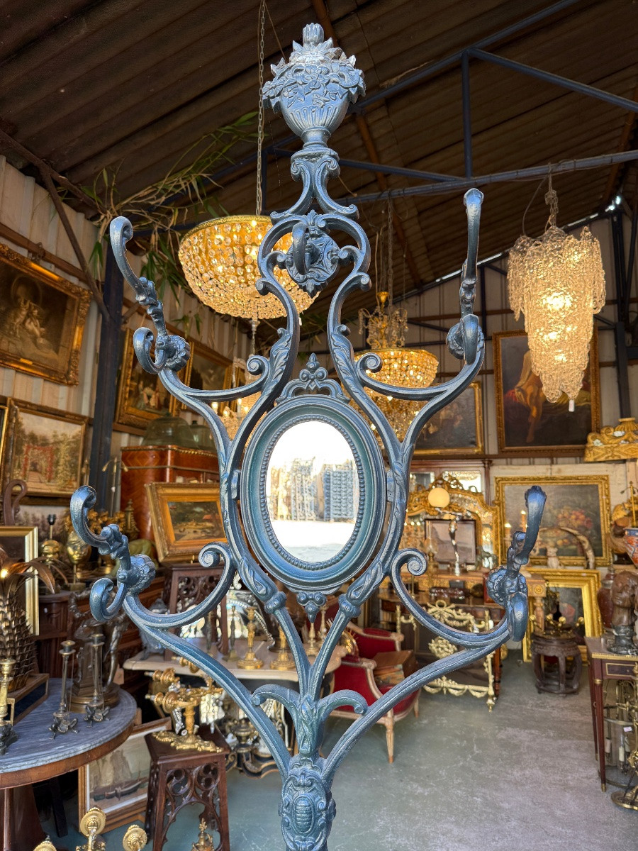 Cast Iron Coat Rack From The Late 19th Century, Maison Allez Frères Paris -photo-3