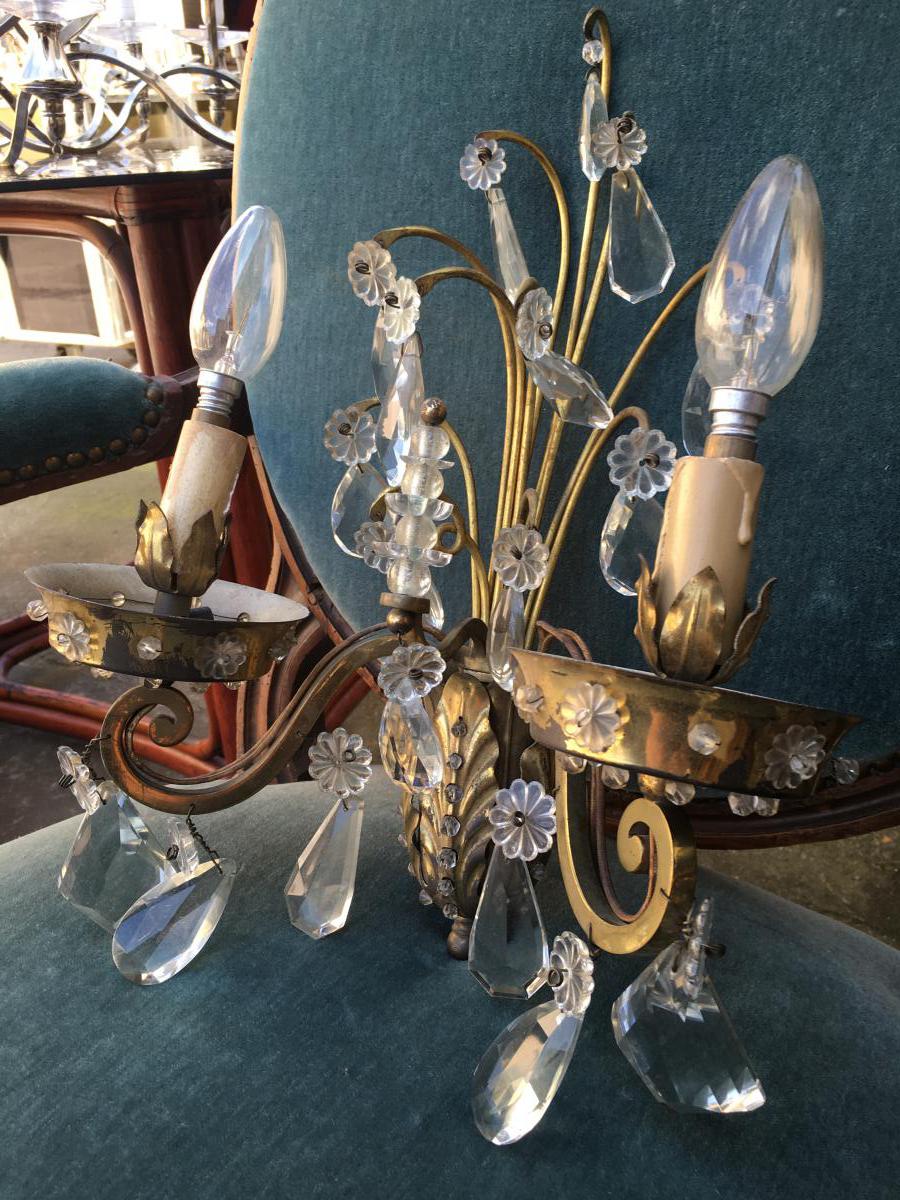 Pair Of Lights In 1950-1960 Pampilles House Rings-photo-1