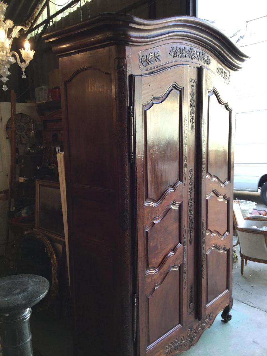 XVIII Provencal Wardrobe In Walnut-photo-4